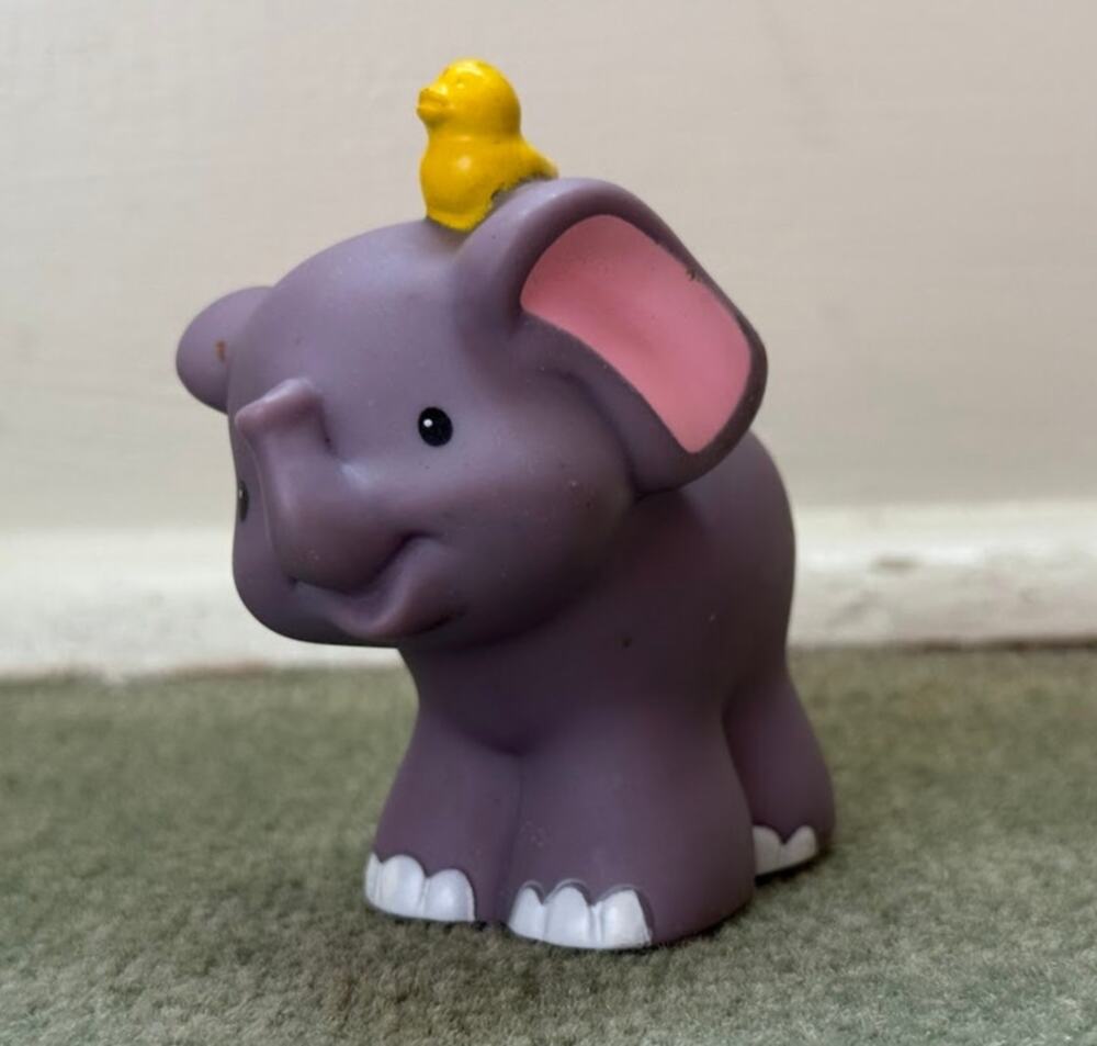 Fisher Price Little People Elephant Zoo Animal or Noahs Ark